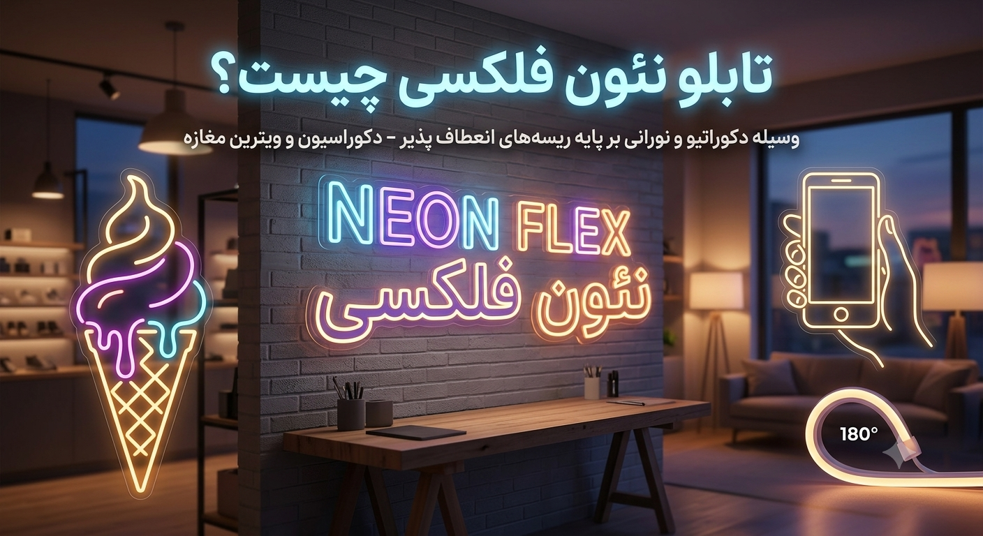 تابلو نئون فلکسی چیست؟